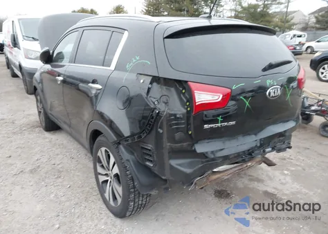 2013 Kia Sportage Ex из США, поврежденный, VIN KNDPCCA25D7463076